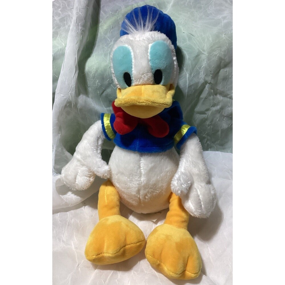 Disney Store Donald Duck Plush Toy Doll 12" Stuffed Animal Mickey Mouse Friend